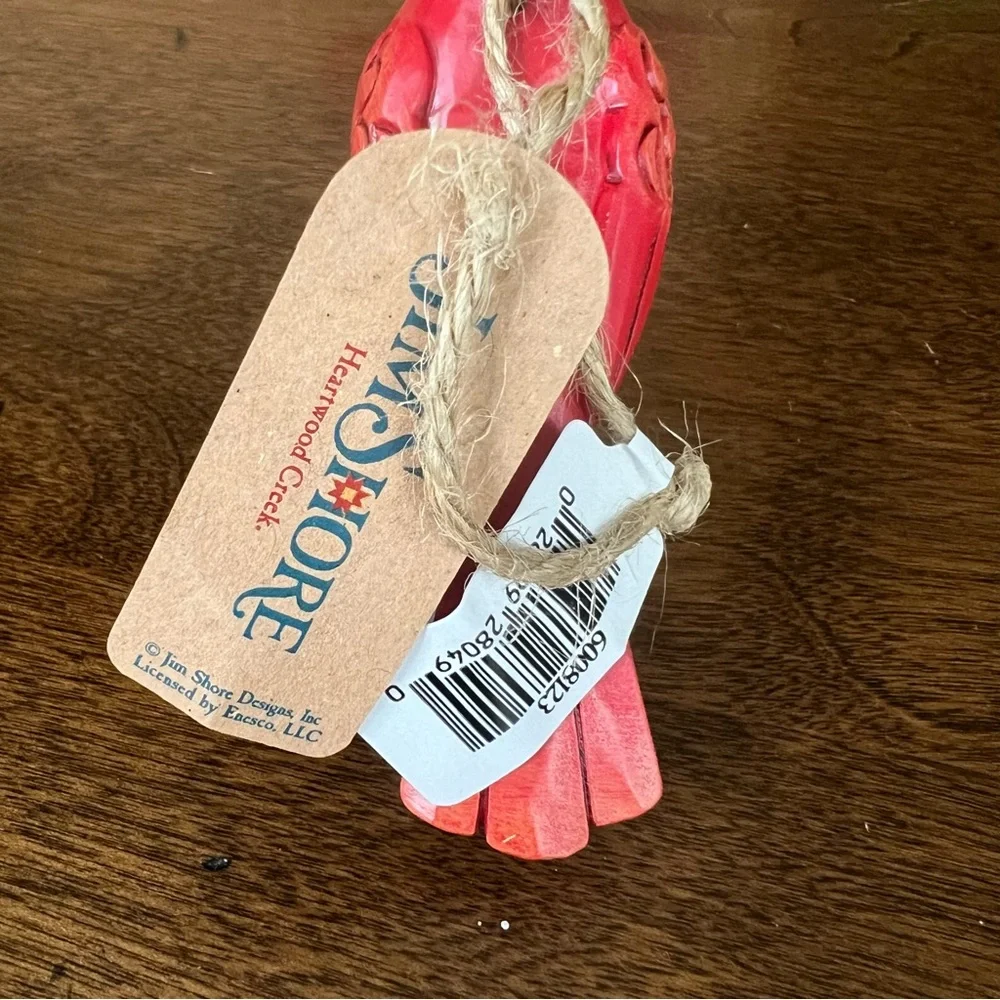 Jim Shore Caring Cardinal Ornament